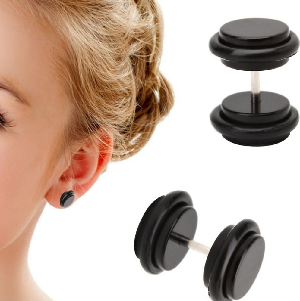 Fake Plug Earrings